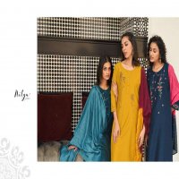 LT NITYA PRESENT TRINETRA READYMADE CHINON TOP BOTTOM DUPATTA COLLECTION