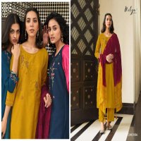 LT NITYA PRESENT TRINETRA READYMADE CHINON TOP BOTTOM DUPATTA COLLECTION