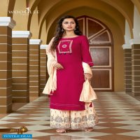 Wooglee Saavree Vol-2 Wholesale Designer Top With Sharara And Dupatta