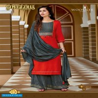 Wooglee Saavree Vol-2 Wholesale Designer Top With Sharara And Dupatta