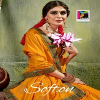 Pikasho Softon wholesale Vichitra Fabrics Sarees