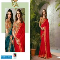Pikasho Rasiya Wholesale Vichitra Fabrics Sarees