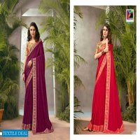 Pikasho Rasiya Wholesale Vichitra Fabrics Sarees