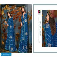 Pikasho Raj Yog Wholesale Vichitra Fabrics Sarees