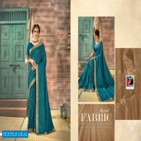 Pikasho Simran Wholesale Vichitra Fabrics Sarees