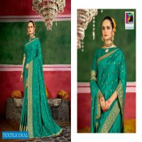 Pikasho Lovely Wholesale Vichitra Fabrics Sarees