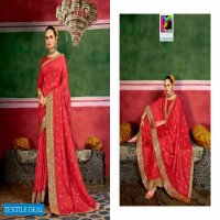 Pikasho Lovely Wholesale Vichitra Fabrics Sarees