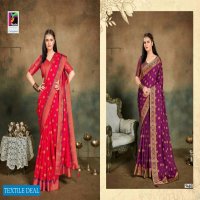Pikasho Latest Wholesale Moss Chiffon Sarees