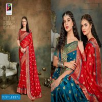 Pikasho Latest Wholesale Moss Chiffon Sarees