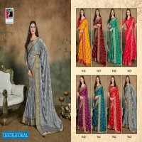 Pikasho Latest Wholesale Moss Chiffon Sarees