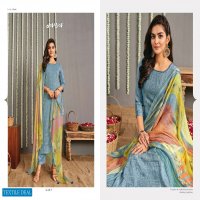Jay Vijay Bellaza Wholesale Pure Muslin Silk Heavy Embroidery Salwar Kameez