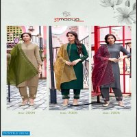 AMAAYA GARMENTS CLASSIC CHINON SILK FULL STITCH SALWAR KAMEEZ WHOLESALER