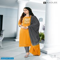 Kadlee Tamanna Wholesale Full Stitched 3 Piece Salwar Kameez