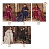 BANWERY PANKH VOL 2 RAYON LONG GOWN WITH DUPATTA COLLECTION