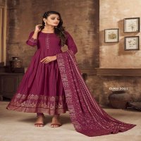 BANWERY PANKH VOL 2 RAYON LONG GOWN WITH DUPATTA COLLECTION