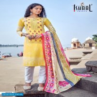 ISHAAL PRINTS KESARIYA VOL 2 LAWN COTTON PRINTED SUITS