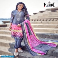 ISHAAL PRINTS KESARIYA VOL 2 LAWN COTTON PRINTED SUITS