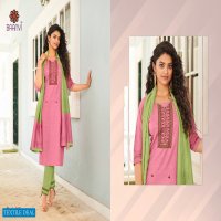 Baanvi Pari Vol-1 Wholesale Kurti With Pant And Dupattas