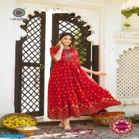 Aradhna Riwaaz Vol-4 Wholesale Anarkali Long Kurtis