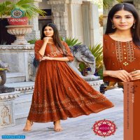 Aradhna Riwaaz Vol-4 Wholesale Anarkali Long Kurtis