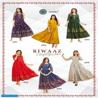 Aradhna Riwaaz Vol-4 Wholesale Anarkali Long Kurtis