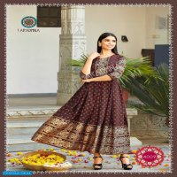 Aradhna Riwaaz Vol-4 Wholesale Anarkali Long Kurtis