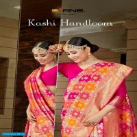 B Fine Kashi Handloom Wholesale Silk Based Sarees