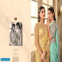 SAFFRON STORY VOL 2 BY TFH 6301-6316 SERIES SILK DESIGNER PARTY WEAR WEDDING SAREES