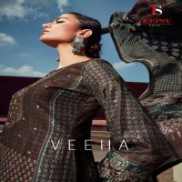 VEEHA BY DEEPSY SUIT DOLA JACQUARD INDIAN SUIT COLLECTION