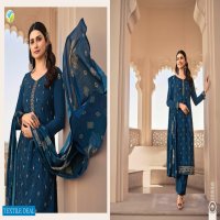 Vinay Silkina Royal Crepe Vol-36 Wholesale Embroidered Royal Crepe Salwar Kameez