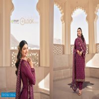 Vinay Silkina Royal Crepe Vol-36 Wholesale Embroidered Royal Crepe Salwar Kameez