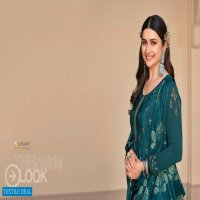 Vinay Silkina Royal Crepe Vol-36 Wholesale Embroidered Royal Crepe Salwar Kameez