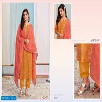 RUHAANI BY JAY VIJAY PURE MUSLIN EMBROIDERY EXCLUSIVE SUIT WHOLESALER