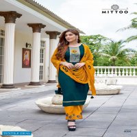MITTOO MAHENDI VOL 6 READYMADE CASUAL RAYON SUITS COLLECTION