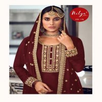 LT NITYA VOL 178 CHINON SILK HEAVY STYLISH FANCY SUIT SUPPLIER