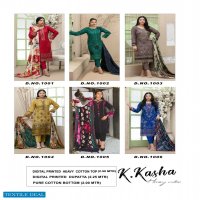 Keval Fab K.Kasha Vol-1 Wholesale Karachi Designer Dress Material