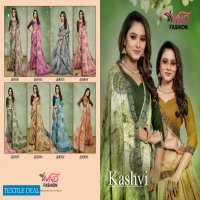 VND Kashvi Wholesale China Chiffon Indian Sarees