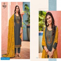 VEDANTI NAZAKAT SILK EMBROIDERY WORK CASUAL WEAR DRESSES SUPPLIER