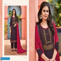 VEDANTI NAZAKAT SILK EMBROIDERY WORK CASUAL WEAR DRESSES SUPPLIER