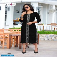 Fly Free Sehnaz Wholesale Top With Sequence Work Kurtis