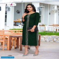 Fly Free Sehnaz Wholesale Top With Sequence Work Kurtis