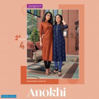 Rangmaya Anokhi Vol-4 Wholesale Designer Long Kurtis