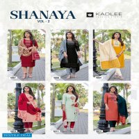 Kadlee Shanaya Vol-2 Wholesale Full Stitched 3 Piece Salwar Kameez