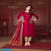 LILY & LALI LAUNCH MODAL SILK 8041-8048 SERIES EXCLUSIVE READYMADE DRESSES VAANI KAPOOR COLLECTION