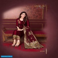 LILY & LALI LAUNCH MODAL SILK 8041-8048 SERIES EXCLUSIVE READYMADE DRESSES VAANI KAPOOR COLLECTION