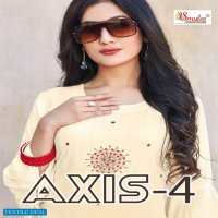 SMYLEE RUNG AXIS VOL 4 FANCY STYLISH KURTI SELLER IN SURAT