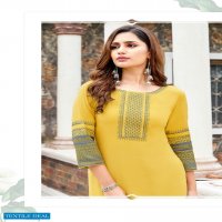 Wooglee Salonee Vol-2 Wholesale Heavy reyon Long Kurtis