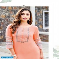 Wooglee Salonee Vol-2 Wholesale Heavy reyon Long Kurtis
