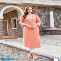 Wooglee Salonee Vol-2 Wholesale Heavy reyon Long Kurtis