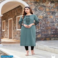 Wooglee Salonee Vol-2 Wholesale Heavy reyon Long Kurtis